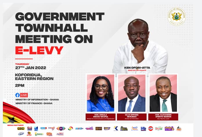 Gov’t To Hold Major Town Hall Meeting On E-Levy