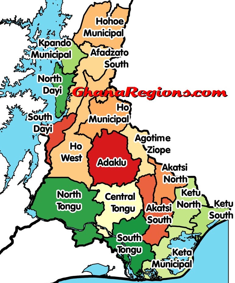 Volta Region Districts