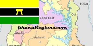 Ashanti Region Map And Flag