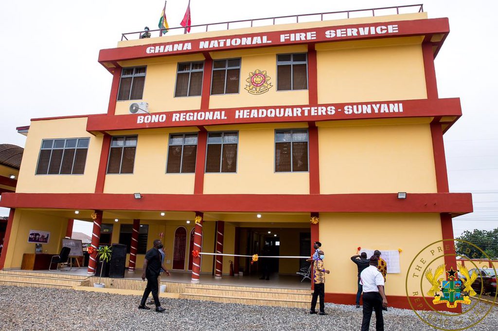 Fire Service, Bono Regional Headquarters - Sunyani.