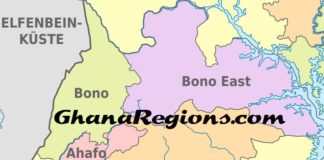 Map Of Bono Region