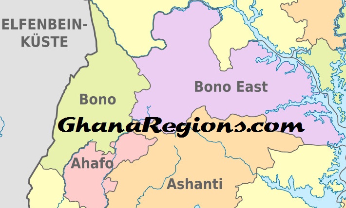 Map Of Bono Region