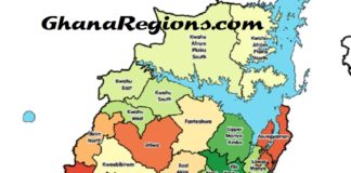 Districts Of Ghana's Eastern Region