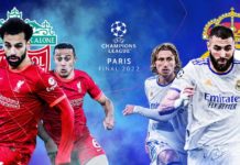 UEFA Champions League Final 2022 - Liverpool vs Real Madrid