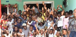 (AKOTO) ELLEMBELLE : FM station fetes over 500 children in Ellembelle district