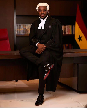 Despite’s son Kennedy Osei called to the bar