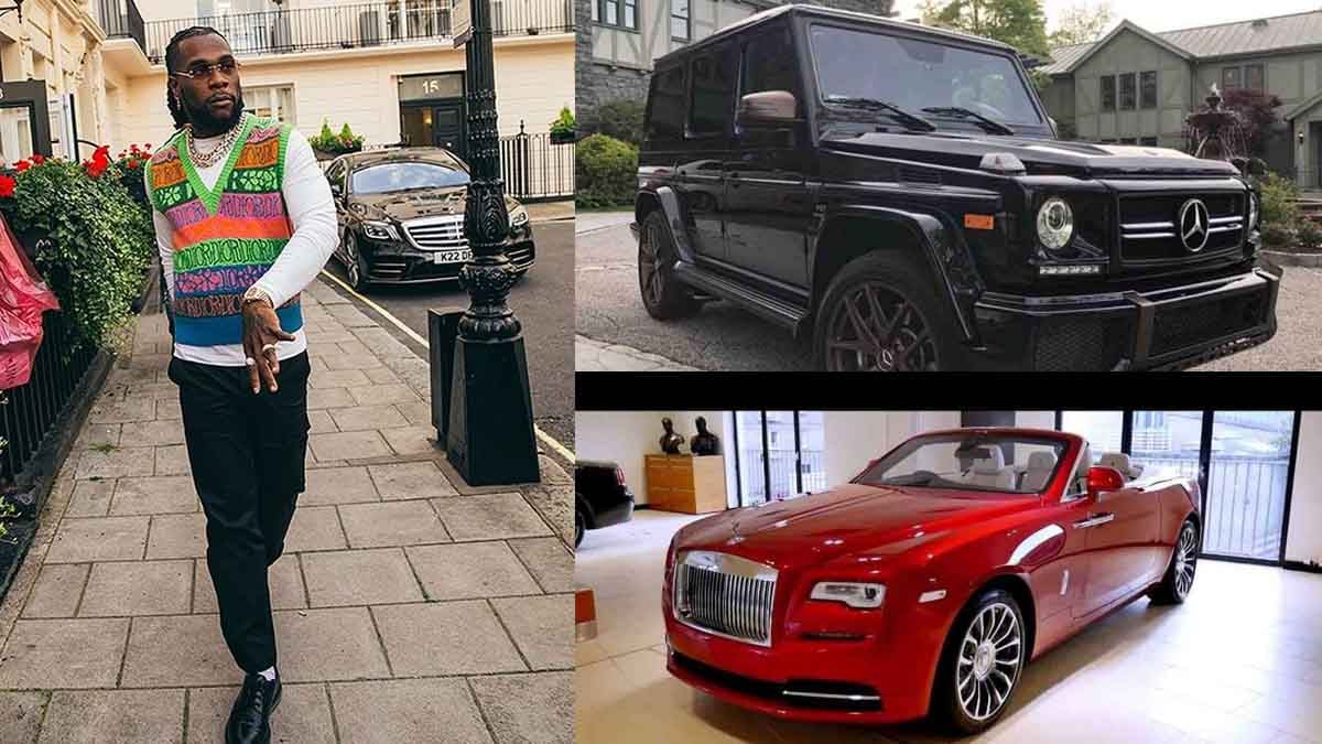 Burna Boy blows millions of dollars on three luxury cars [Photos]