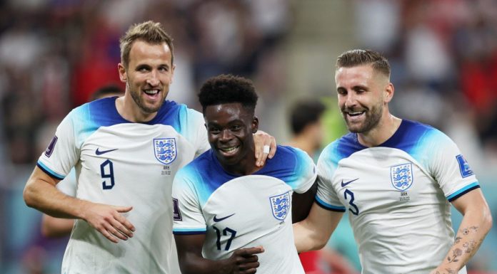 England vs Iran (6-2) Highlights, Goals, Result And Group B Standings.