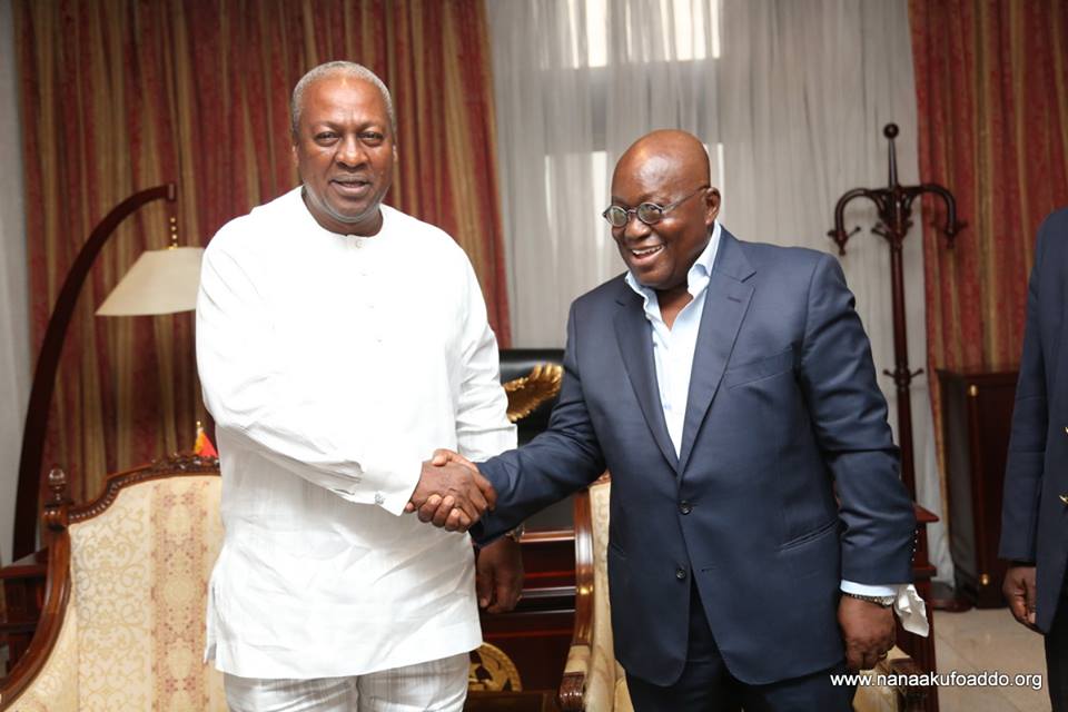 Today in History: Corruption fight: Mahama’s worse performance is Akufo-Addo’s best - Report