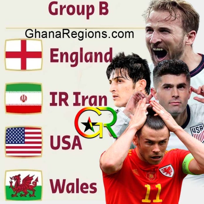 Qatar 2022 FIFA World Cup Group B: Teams, Matches, Schedule, Stadium ...