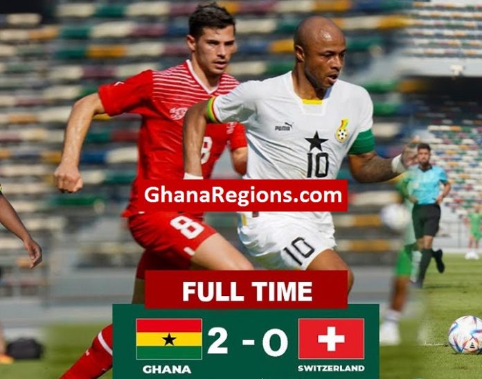 Watch Ghana vs Switzerland (2-0) Full Highlights Goals, Pre-Qatar 2022 ...