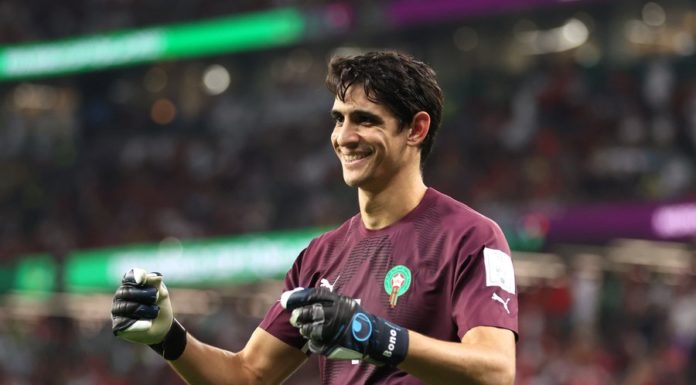 Morocco Goalkeeper, Yassine Bounou.