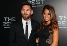 Lionel Messi And His Wife Antonela Roccuzzo on GhanaRegions.com