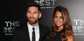 Lionel Messi And His Wife Antonela Roccuzzo on GhanaRegions.com