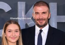 David Beckham shows off fatherly bond with daughter Harper