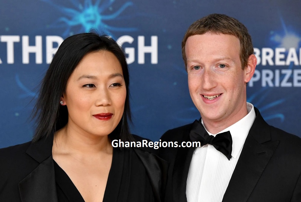 Mark Zuckerberg and wife, Priscilla Chan.