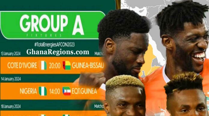 Group A - AFCON 2023/2024