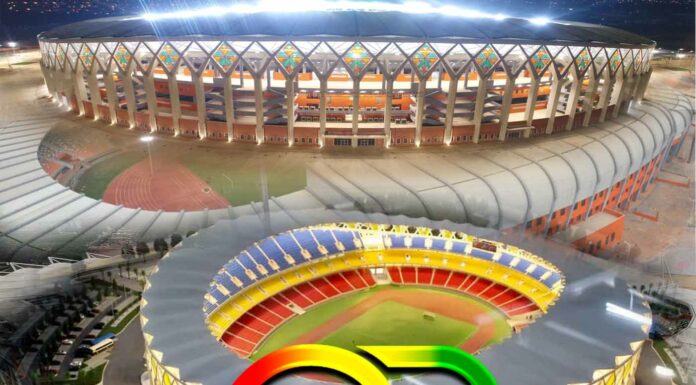 List of Football Stadiums in Ivory Coast, West Africa.