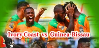 Ivory Coast vs Guinea-Bissau Live Stream