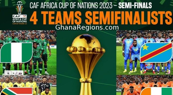 AFCON 2023 Semi Final Football Matches, Teams, Schedule, Stadium, Venues, Standings.