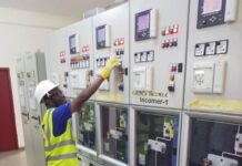 One-of-the-ECG-engineers-operating-the-new-feeder-from-the-Aflao-Bulk-Supply-Point-