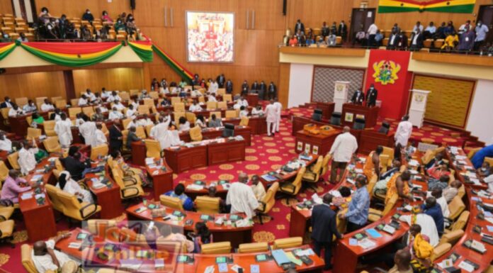 Electricity disconnected in Ghana parliament