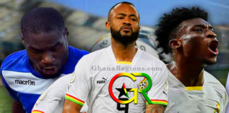 Ghana vs Central African Republic, Jordan Ayew Goals