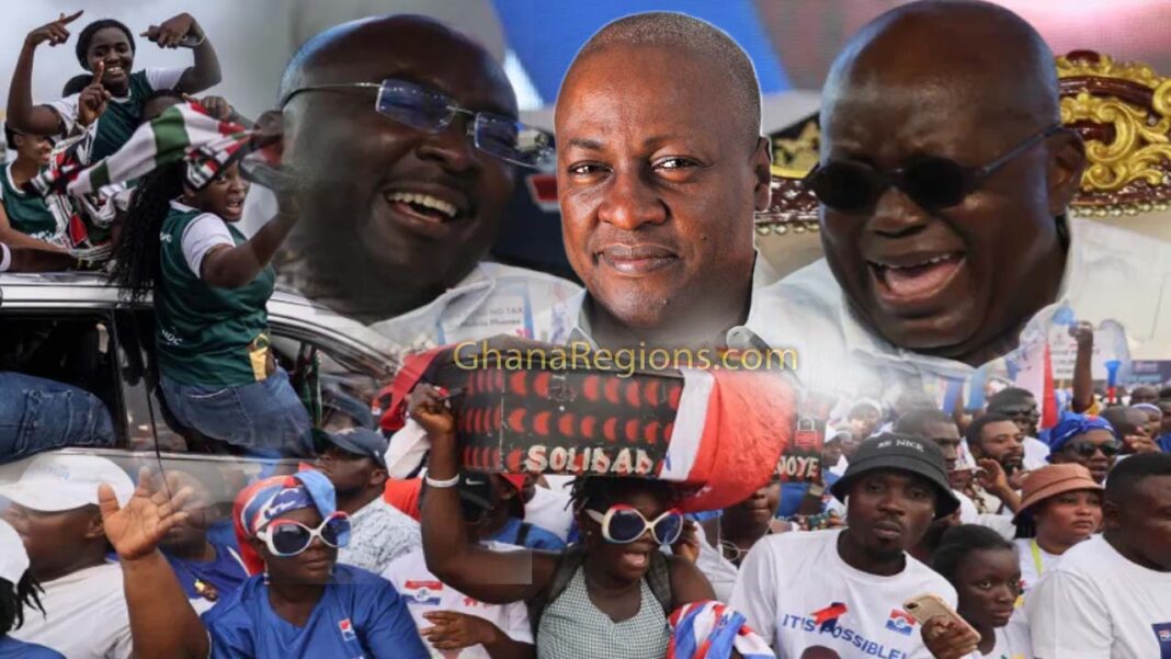 Ghana elections 2024 Bawumia vs Mahama, Who is winning?