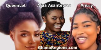 QueenLet, Afua Asantewaa and Priscy