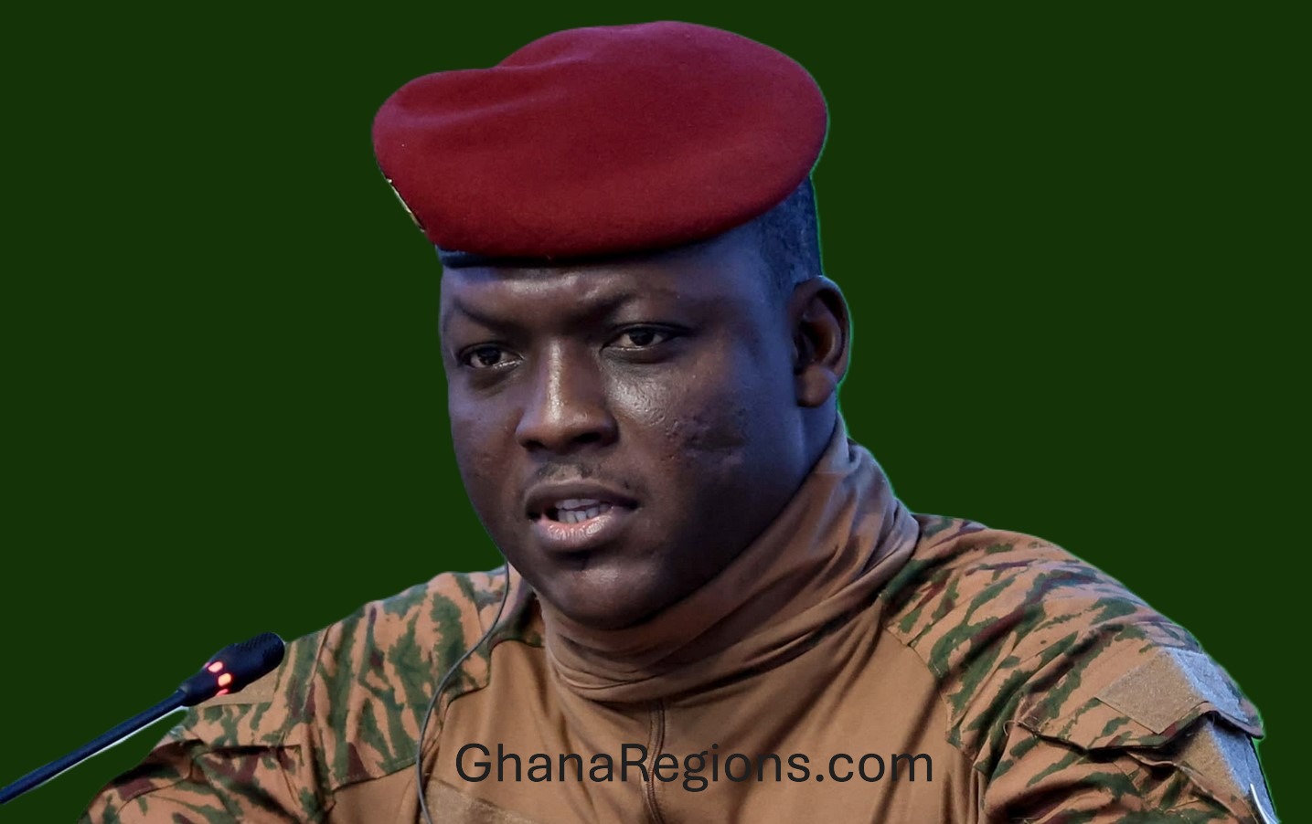 Burkina Faso President, Captain Ibrahim Traore