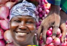 Faustina Djagbele Abbey, Makola Market Onion Seller