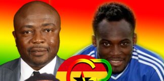 Abedi Ayew Pelé, Michael Essien, Baba Yara, Daniel Opare