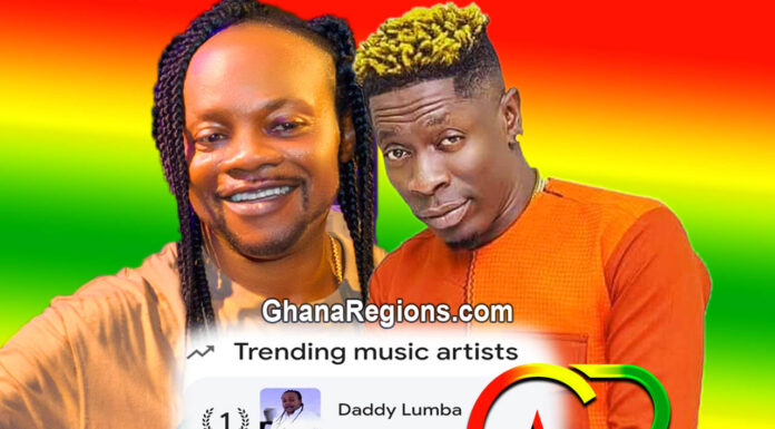 Daddy Lumba, Shatta Wale, Google trending music artists