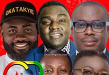 Okatakyie Afrifa, Kevin Taylor, Paul Adom-Otchere, Alexander Afenyo-Markin, Nana Yaa Brefo