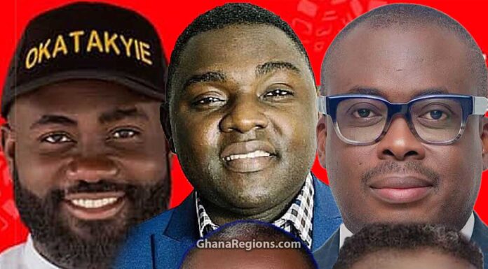Okatakyie Afrifa, Kevin Taylor, Paul Adom-Otchere, Alexander Afenyo-Markin, Nana Yaa Brefo