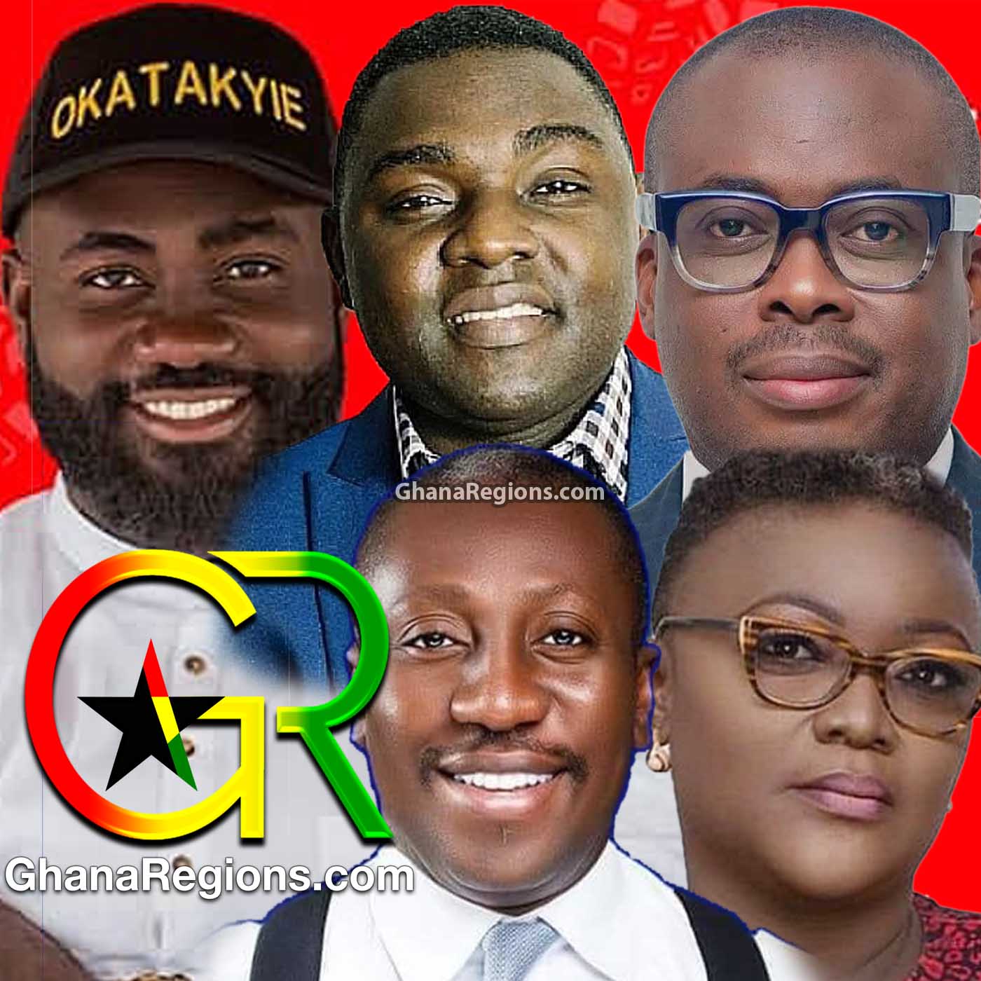 Okatakyie Afrifa, Kevin Taylor, Paul Adom-Otchere, Alexander Afenyo-Markin, Nana Yaa Brefo