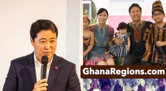 Kojo Choi, Ghana's Ambassador To South Korea, Kojo Choi Family