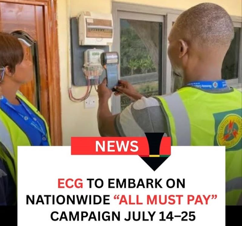 ECG Revenue Mobilisation Campaign, ECG Operation All Must Pay, ECG’s Scheduled Maintenance