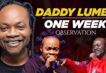 Daddy Lumba One Week Celebration, Daddy Lumba Funeral