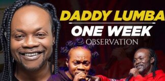Daddy Lumba One Week Celebration, Daddy Lumba Funeral