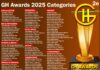 GH Awards 2025 Nominations Are Open, Ghana General Awards