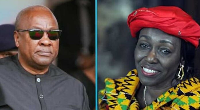 President John Mahama, Nana Konadu Agyeman-Rawlings