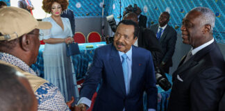 Paul Biya, Cameroon presidential election results