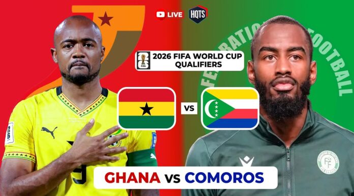 List of Qualified African Teams, 2026 FIFA World Cup, Ghana vs Comoros