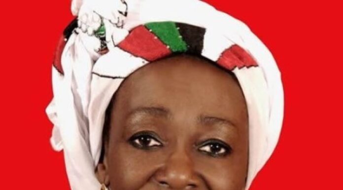 Former First Lady of Ghana, Nana Konadu Agyeman-Rawlings