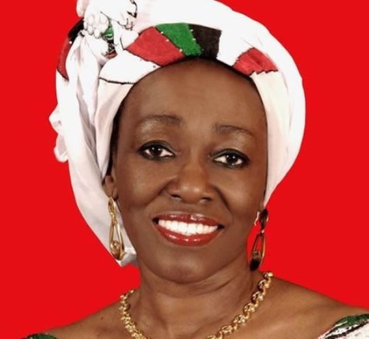 Former First Lady of Ghana, Nana Konadu Agyeman-Rawlings