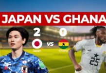 Ghana Black Stars vs Japan highlights, friendly match