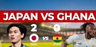 Ghana Black Stars vs Japan highlights, friendly match