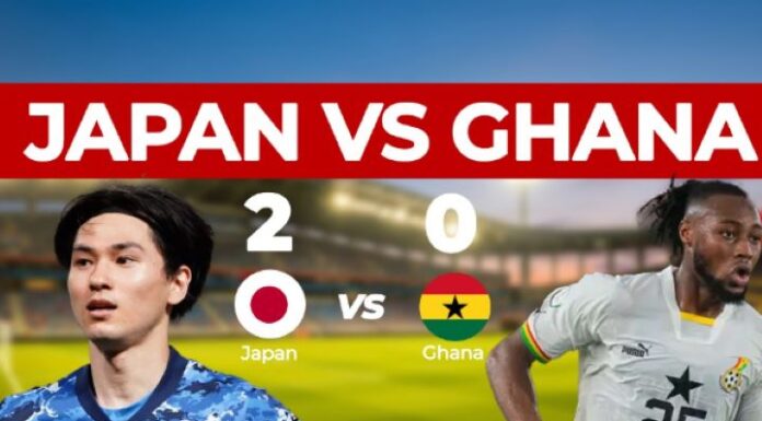 Ghana Black Stars vs Japan highlights, friendly match