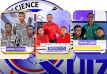 Mfantsipim School beats Prempeh College, Adisadel in fierce contest to book semi-final slot at NSMQ 2025 Adisadel College, Mfantsipim School, Prempeh College